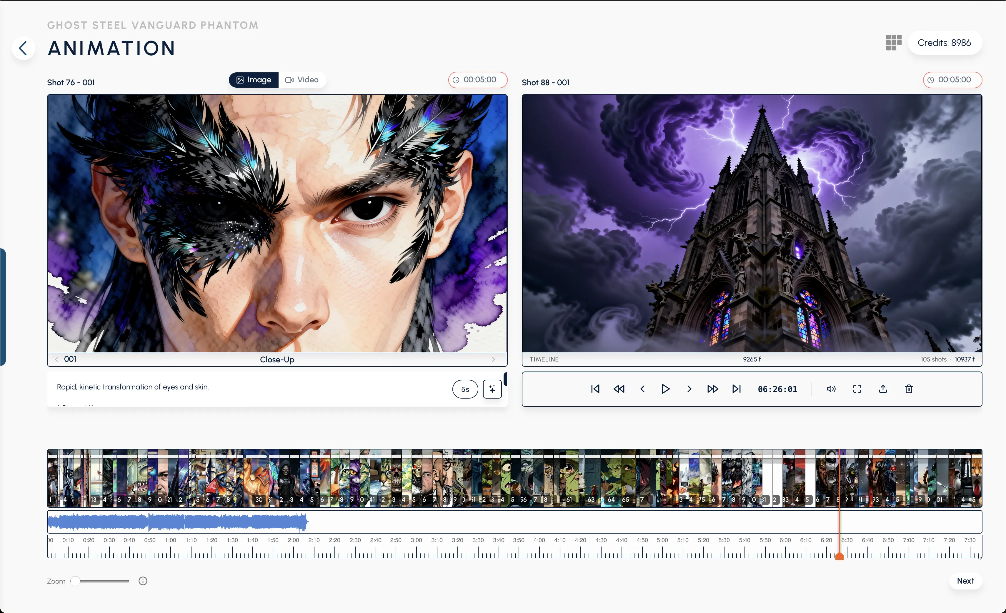 Animation Timeline