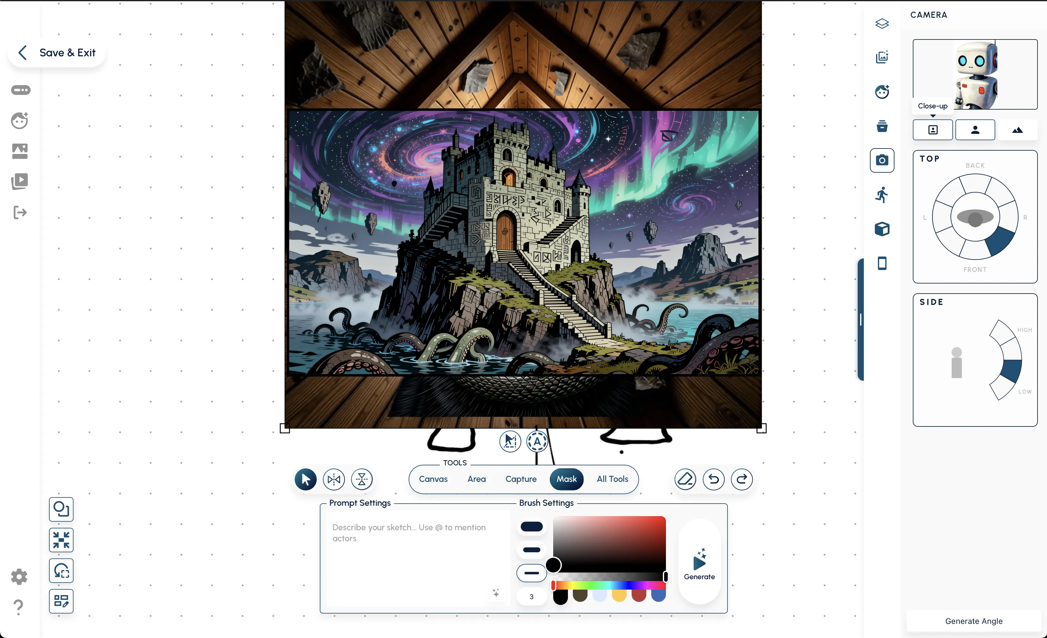 Editor Multi Angle Camera